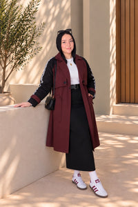 Trench coat - Burgundy