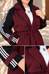 Trench coat - Burgundy