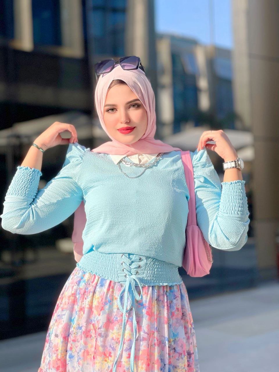 Anty Blouse - Baby Blue