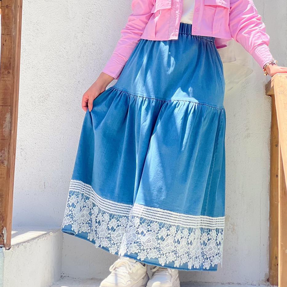 تنورة جينز