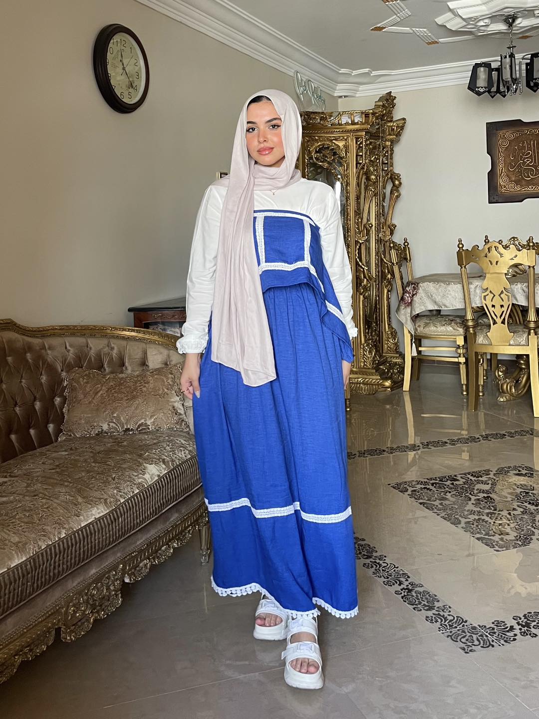 طقم جوبر - أزرق