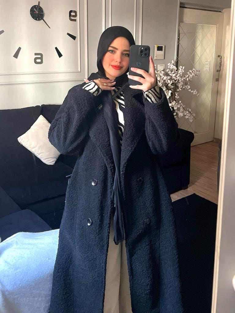 Coat Teddy Bear - Black