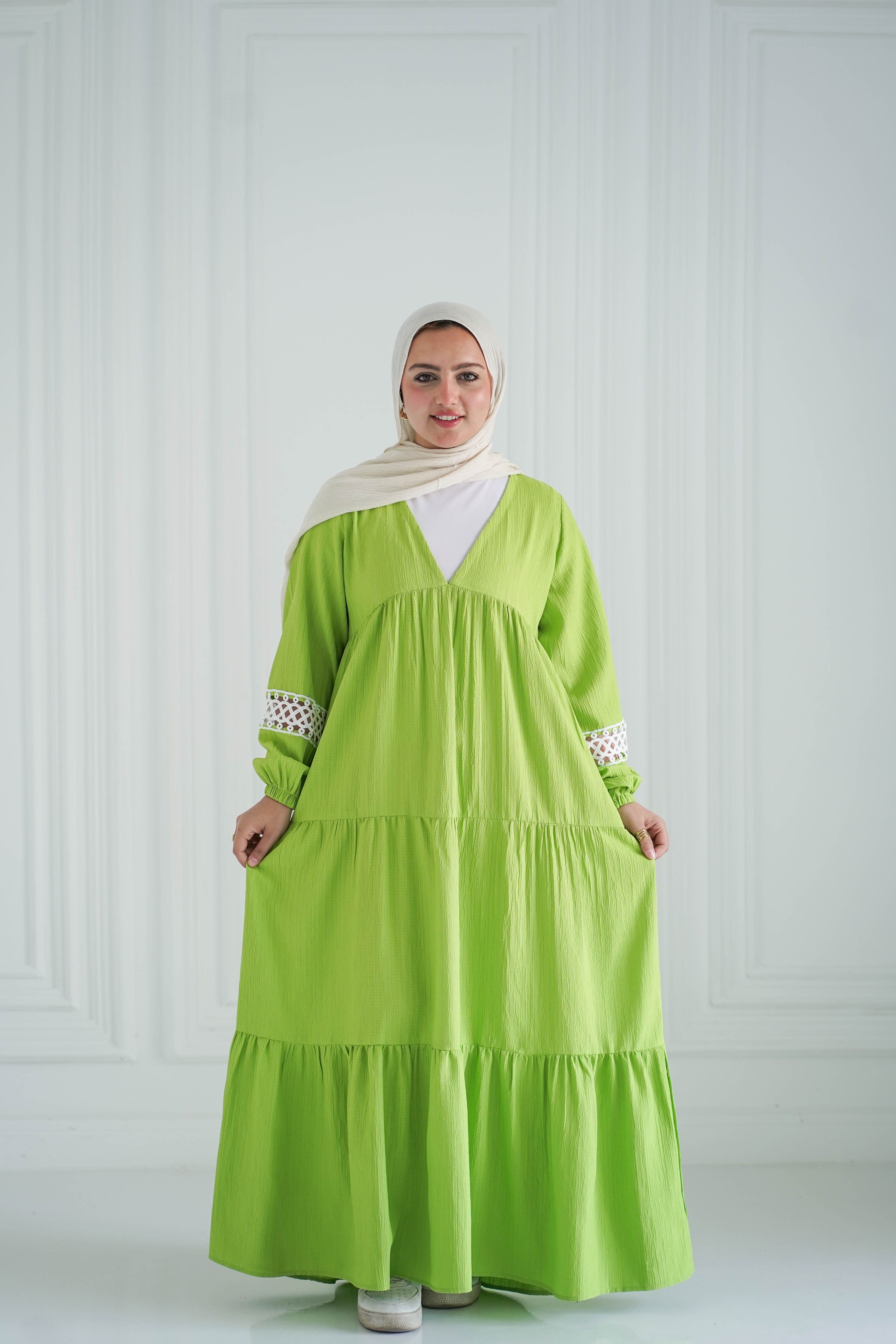 Picnic dress - Lemon