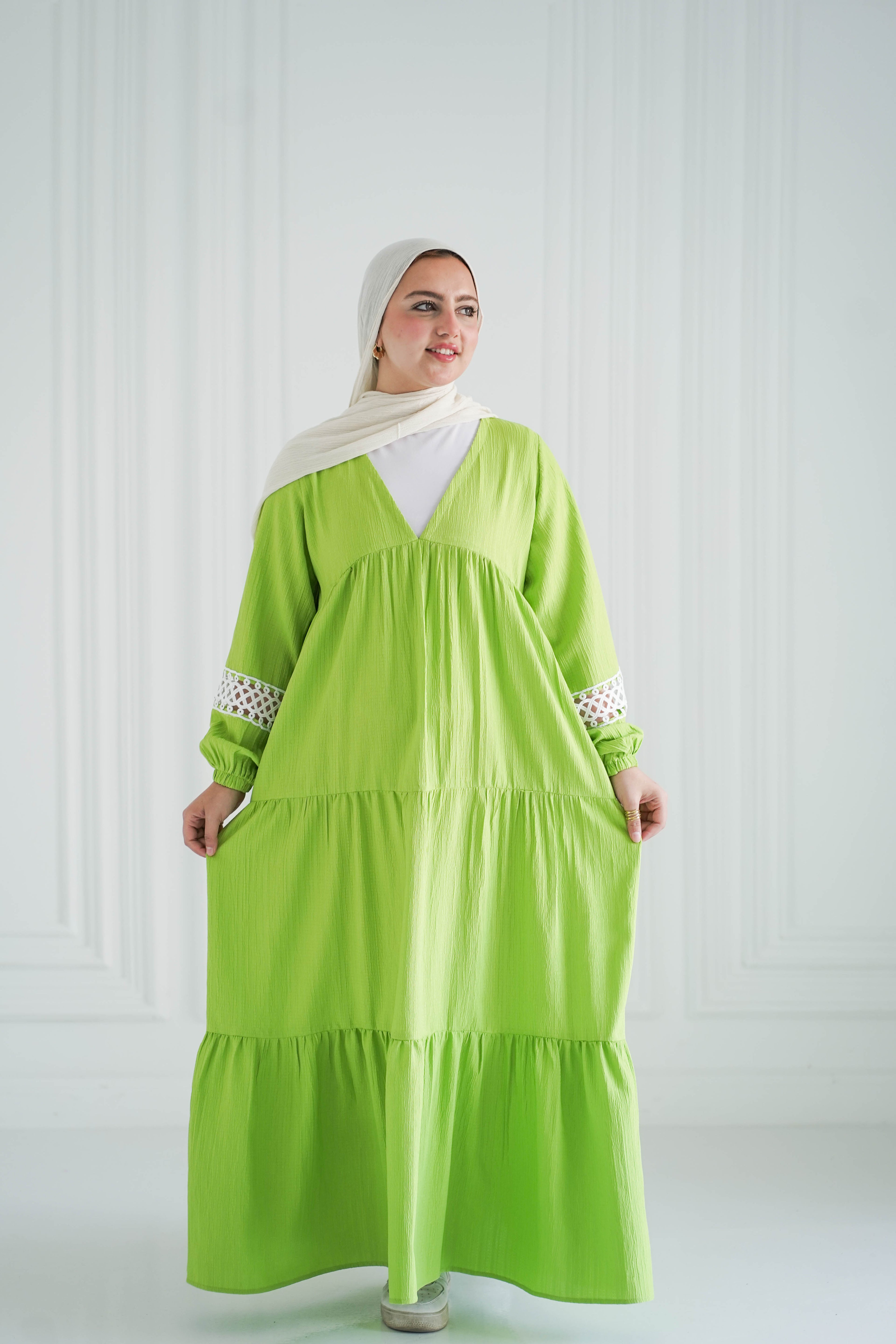 Picnic dress - Lemon