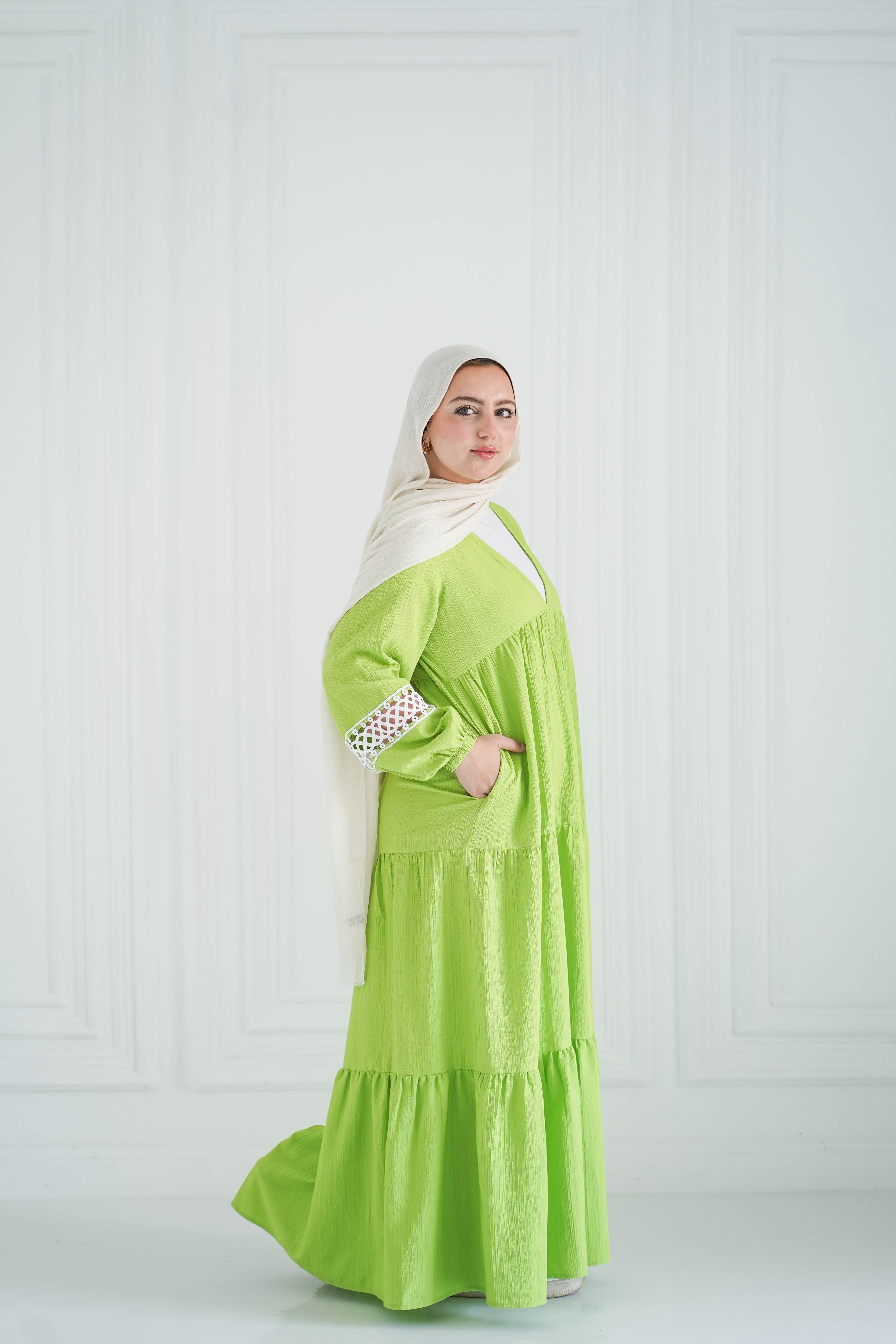 Picnic dress - Lemon