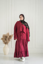 Dalida set -Burgundy