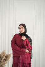 Dalida set -Burgundy