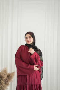 Dalida set -Burgundy