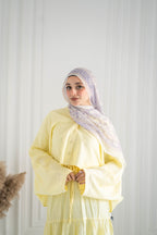 مجموعة داليدا - أصفر زبدي