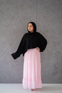 Chiffon skirt - Baby Rose