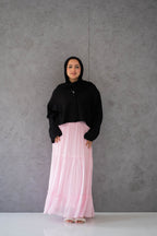 Chiffon skirt - Baby Rose