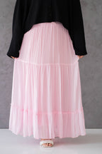 Chiffon skirt - Baby Rose