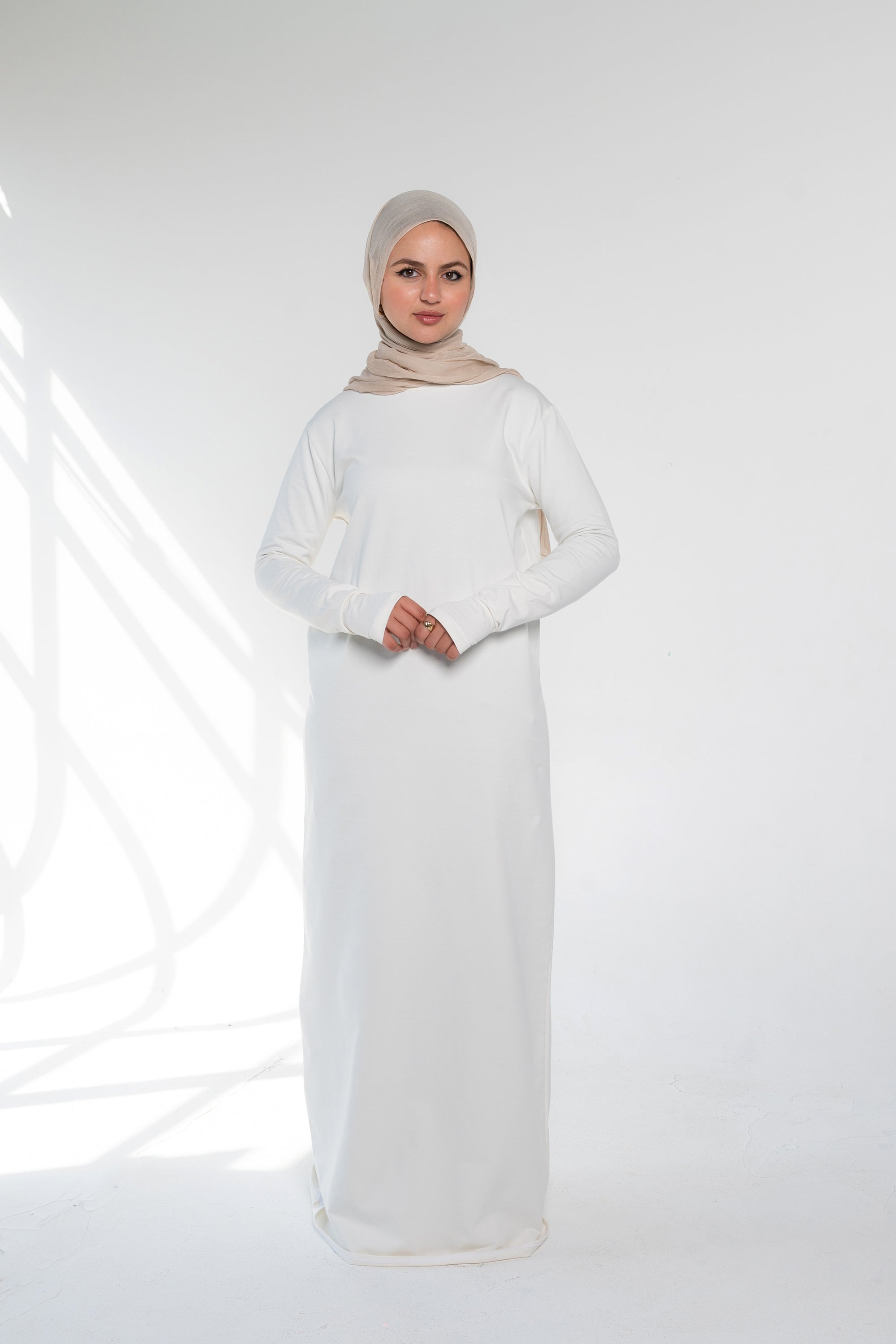 Basic Dress - White