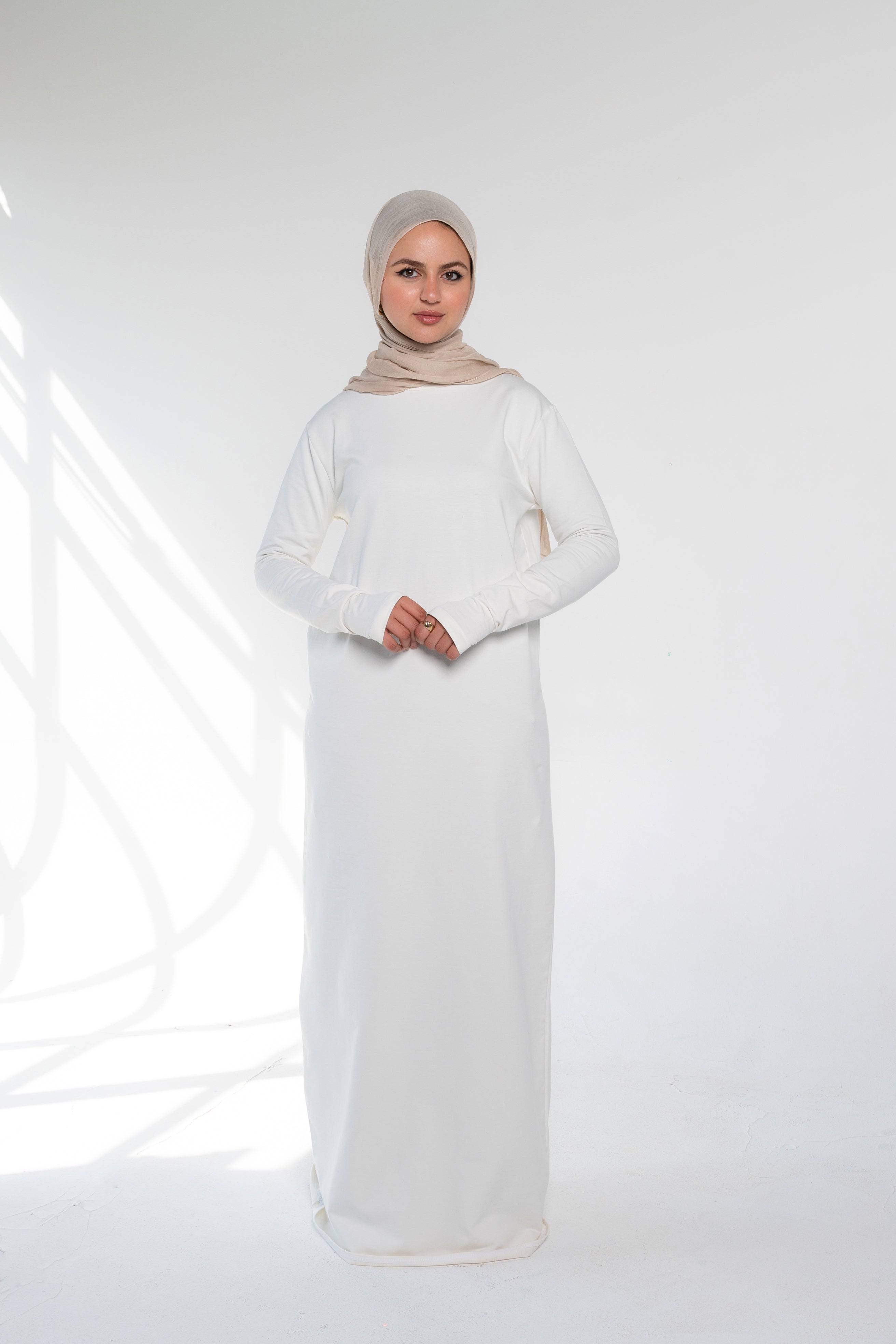 Basic Dress - White