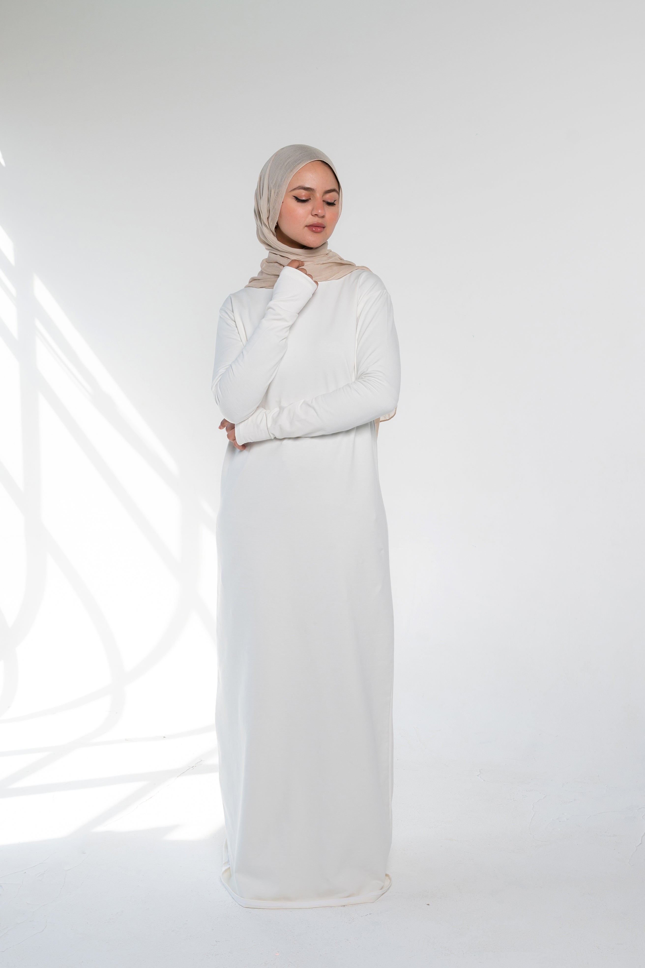 Basic Dress - White