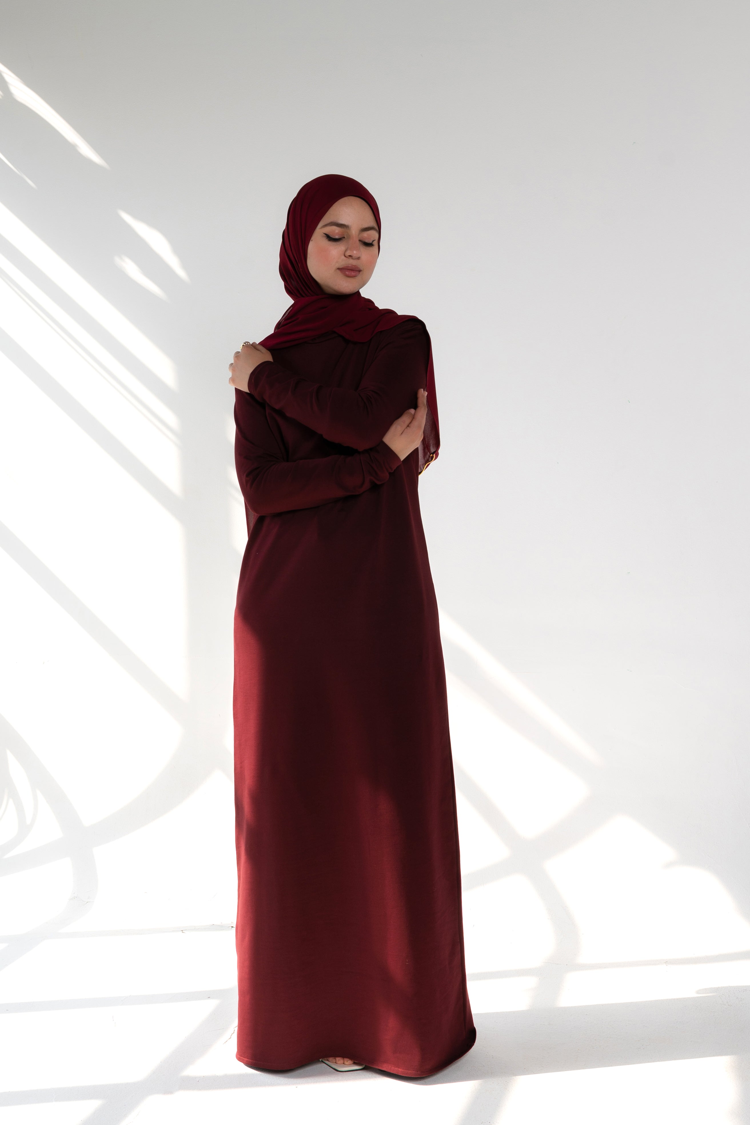 قفطان مفتوح - أسود