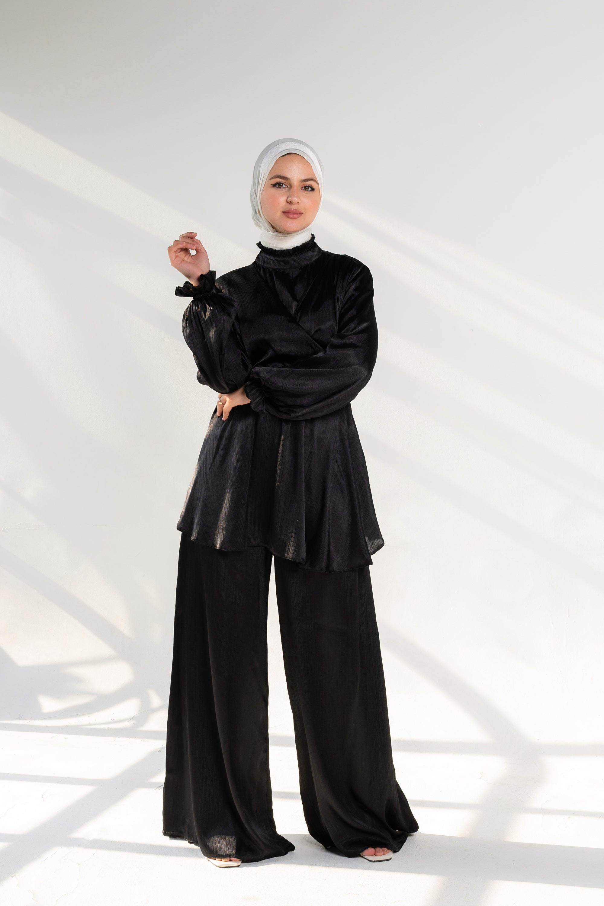 Layaly Swareh Set- Black