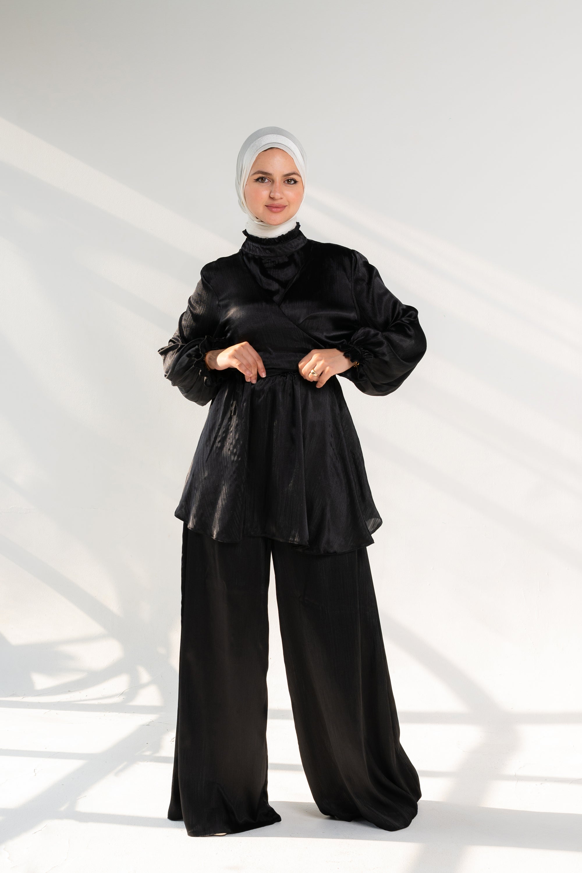 Layaly Swareh Set- Black