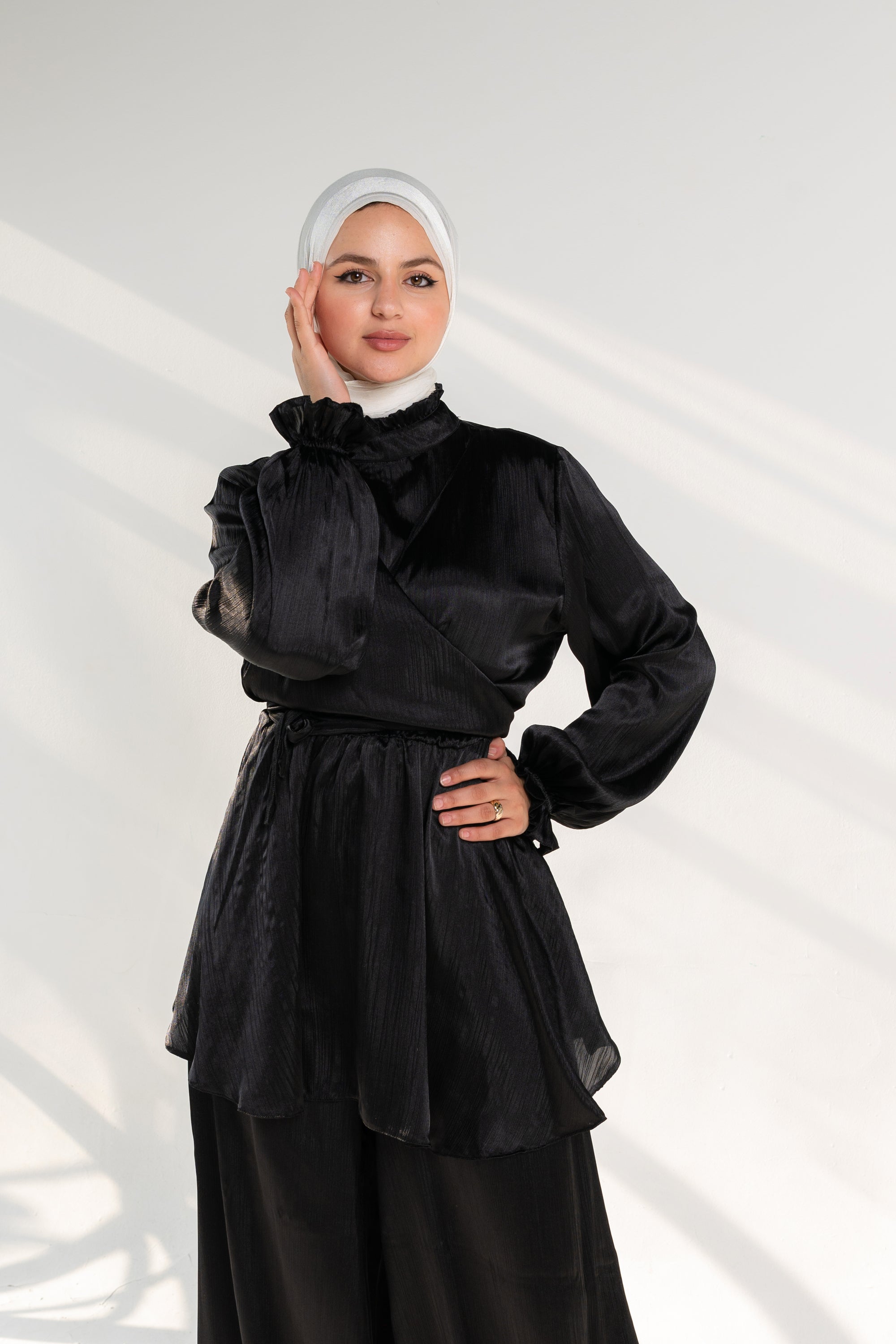 Layaly Swareh Set- Black