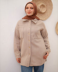 Pocket  jacket - Beige