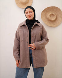 Pocket  jacket - Brown