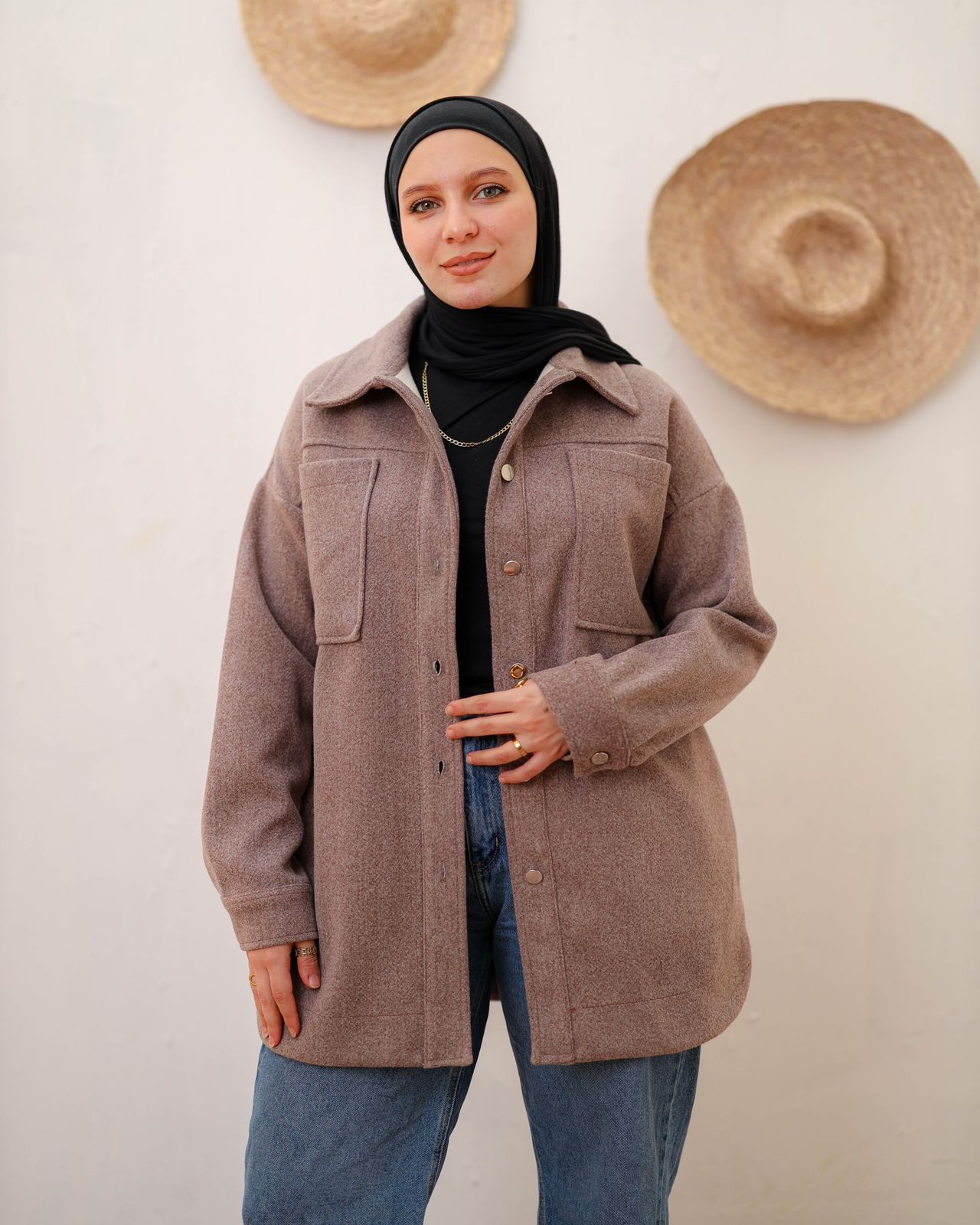 Pocket  jacket - Brown