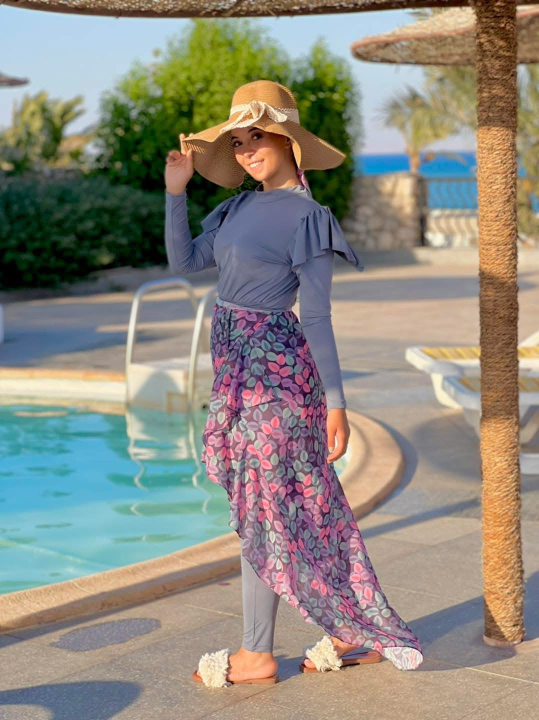 Grey Burkini