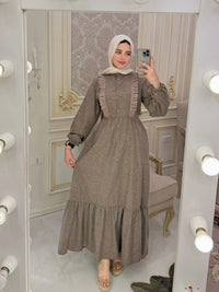 Zeina dress - Brown