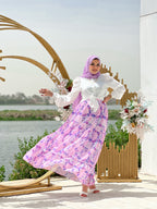 Florest skirt - Lavandar