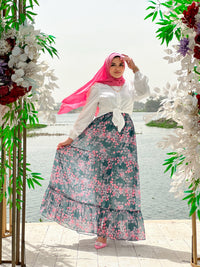 Florest Skirt- Dark Green