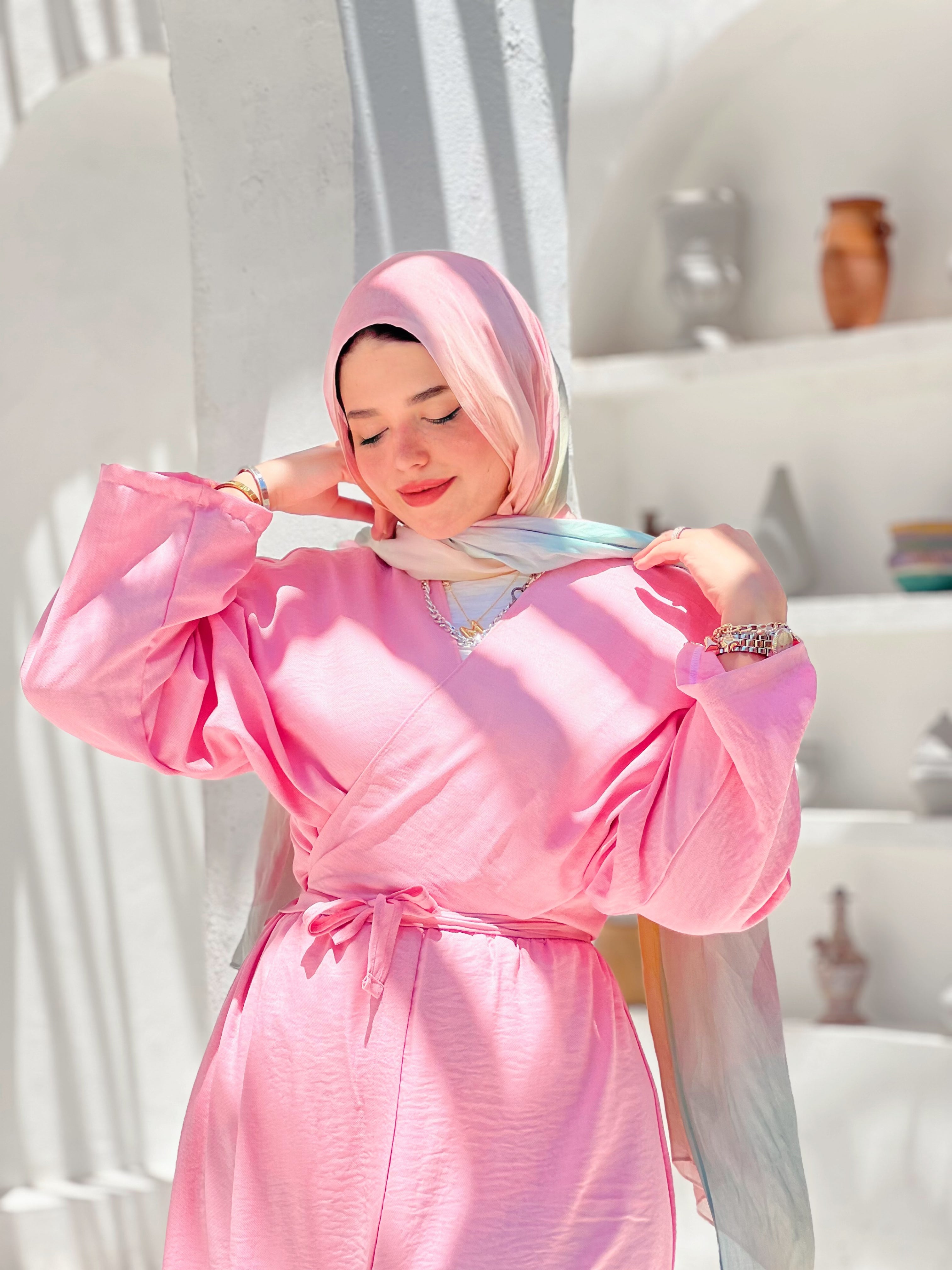 Venecia Blouse - Baby Rose