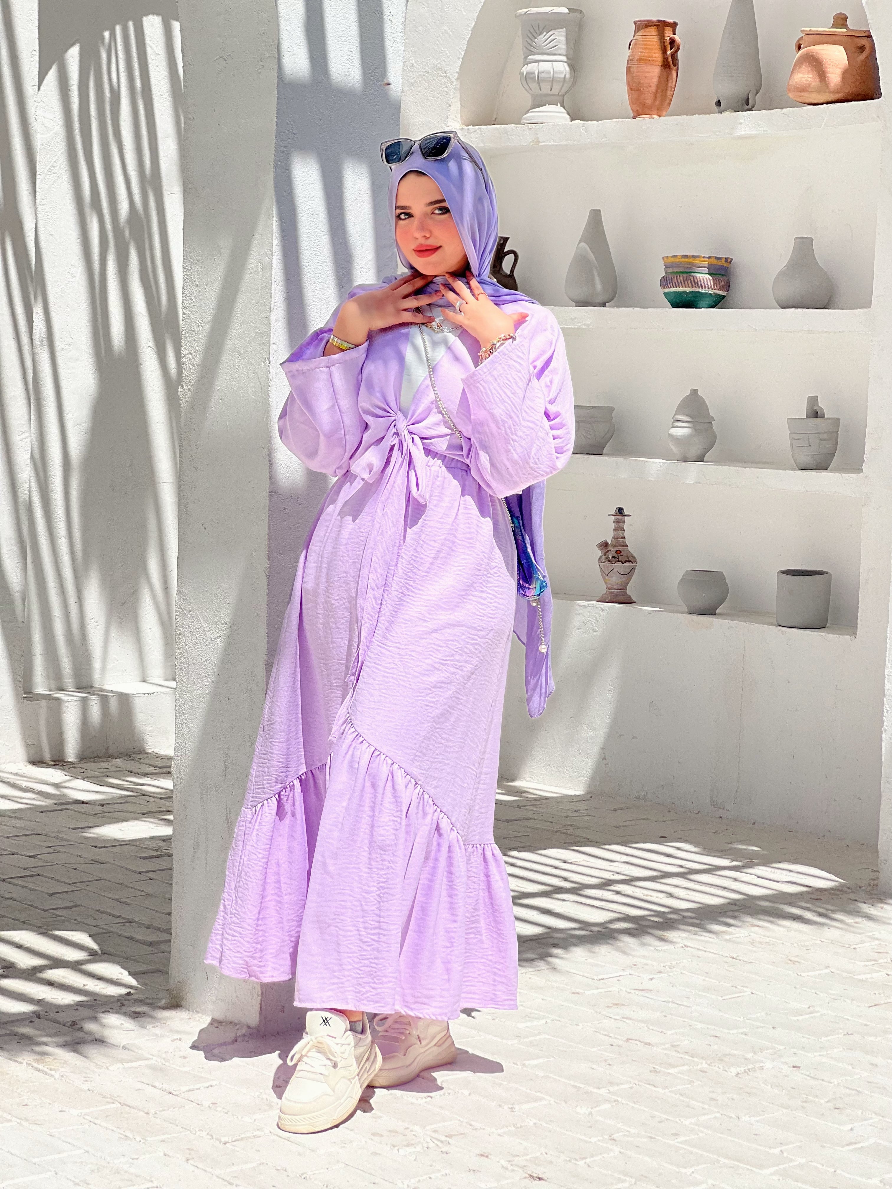 Venecia Blouse -Lavender