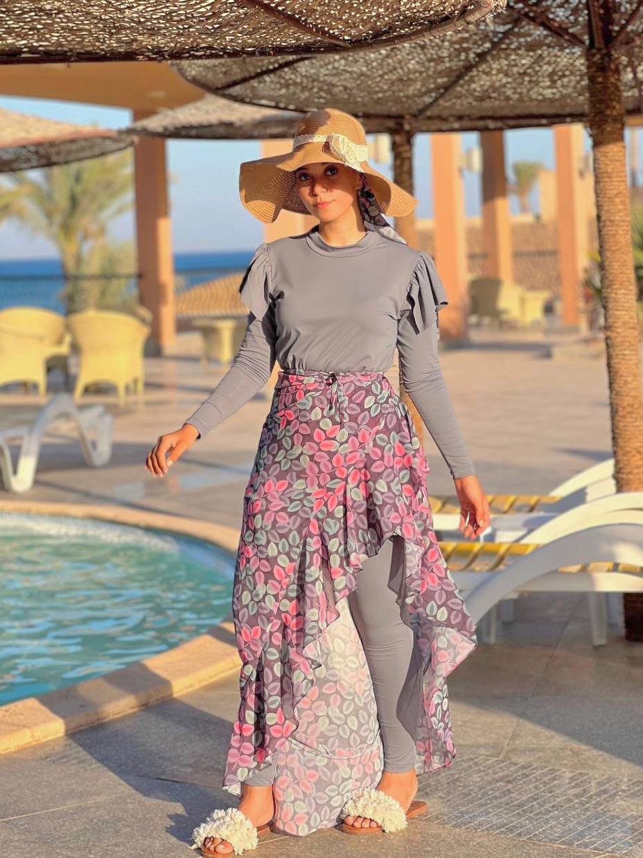 Grey Burkini