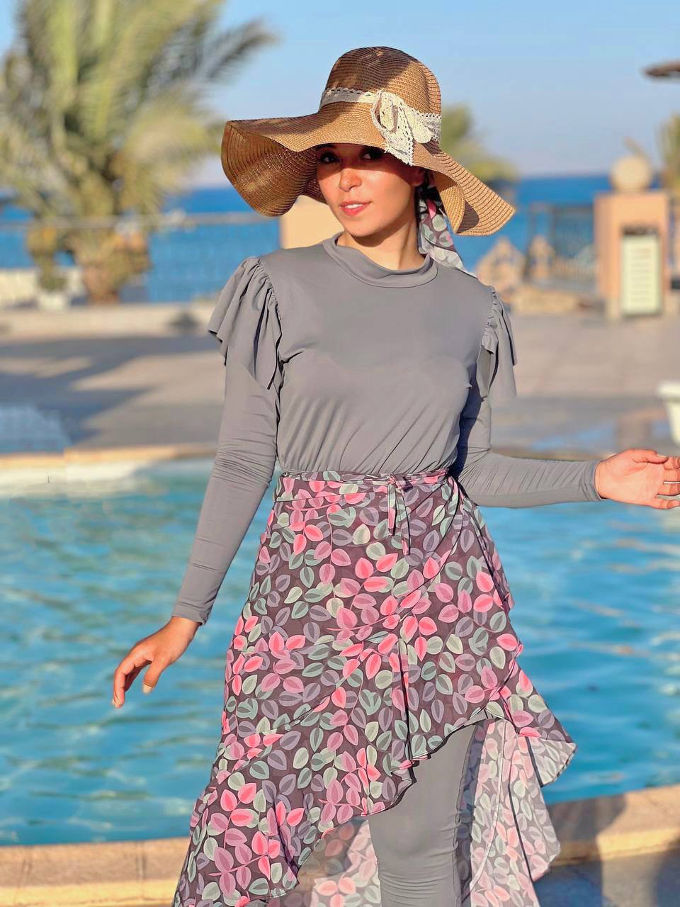 Grey Burkini