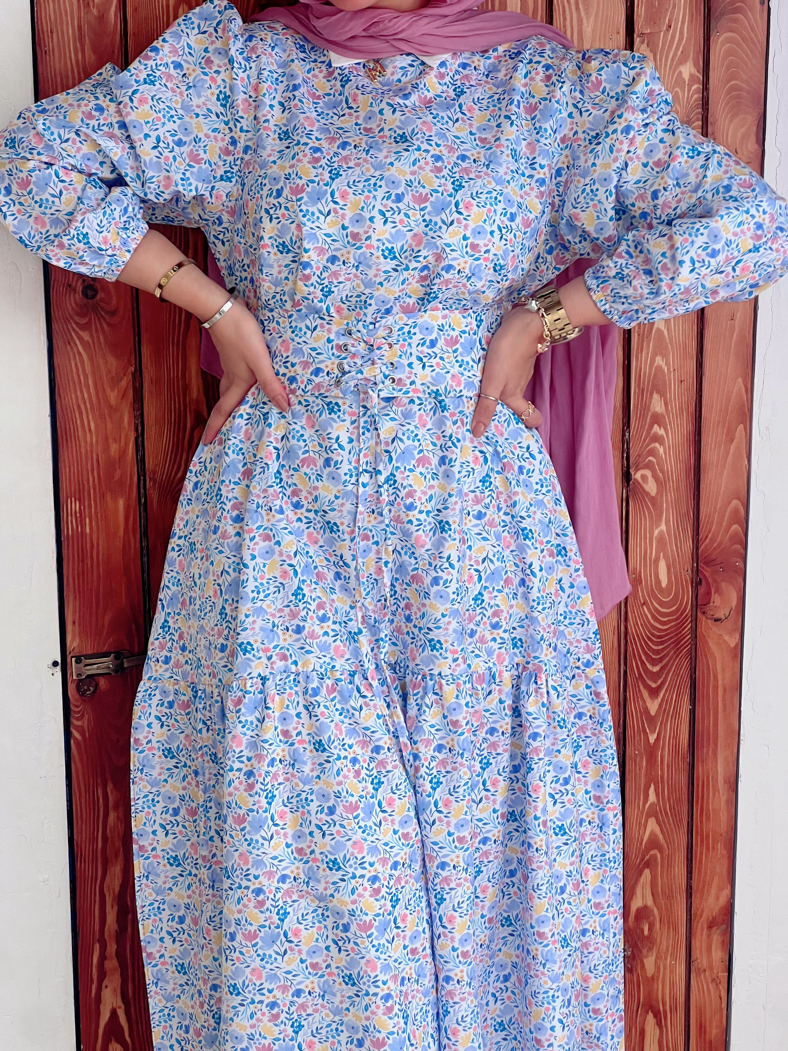 Flory Dress With Belt