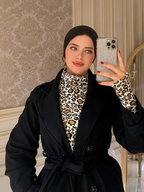 Long Coat-  Black