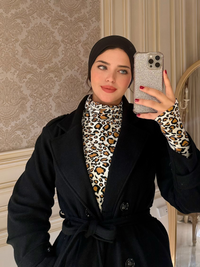 Long Coat-  Black