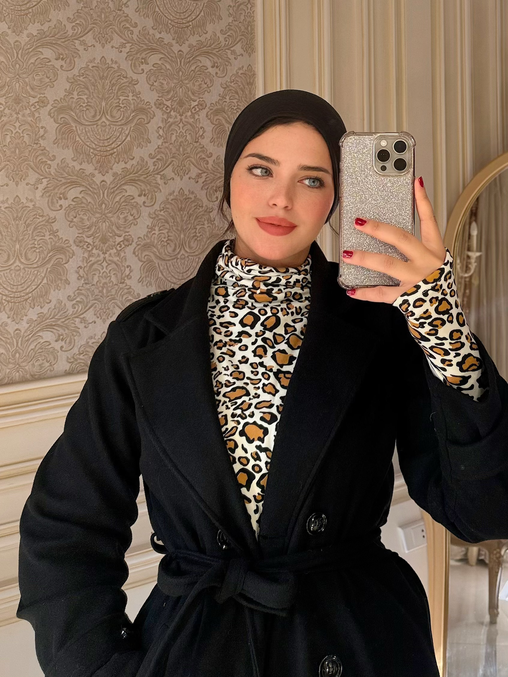 Long Coat-  Black