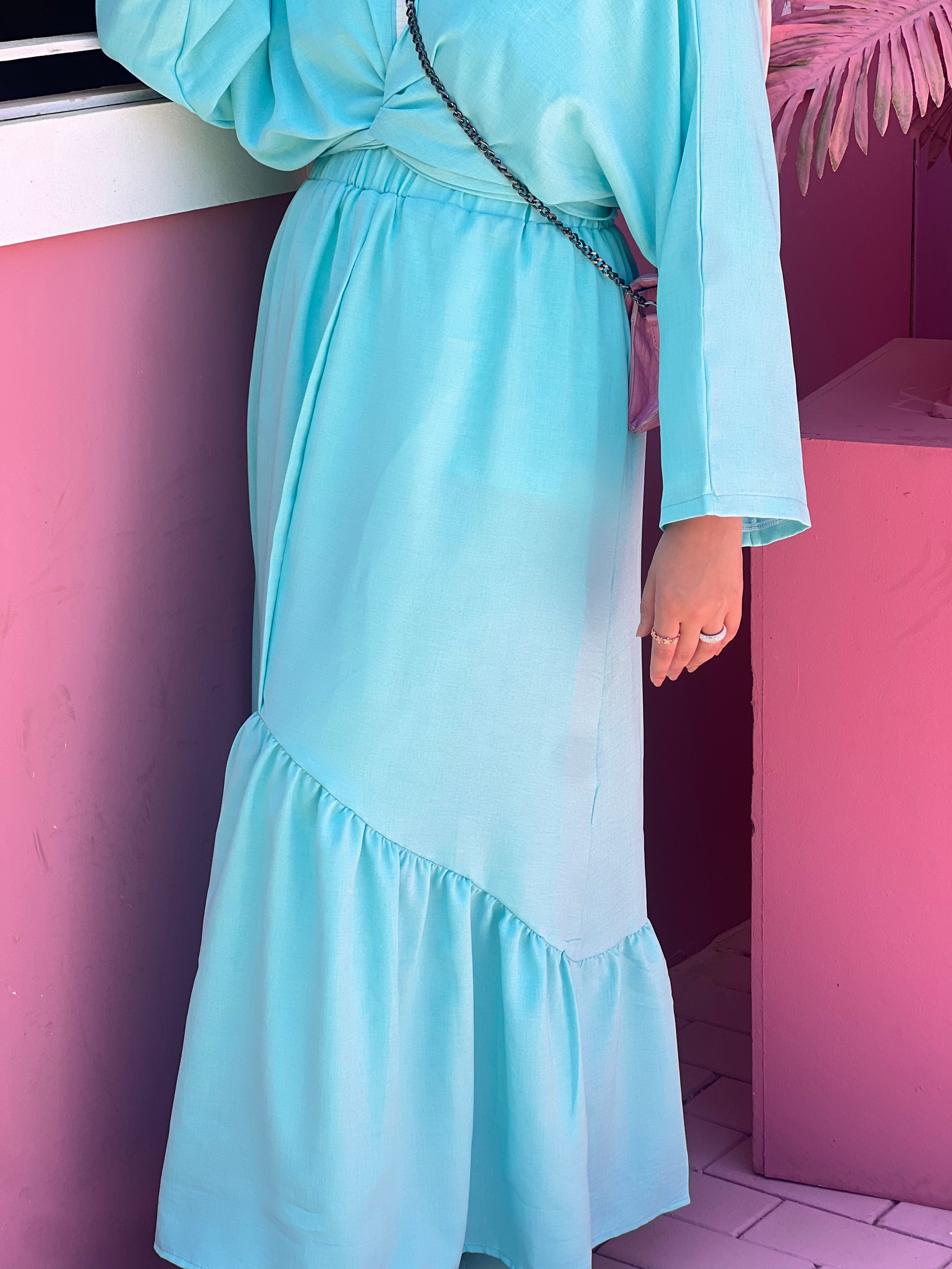 Venecia Blouse - Baby Blue