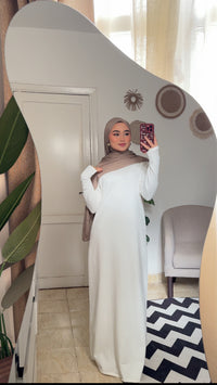 Basic Dress - White