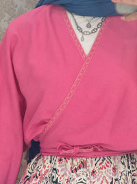 Venecia Blouse - Hot pink