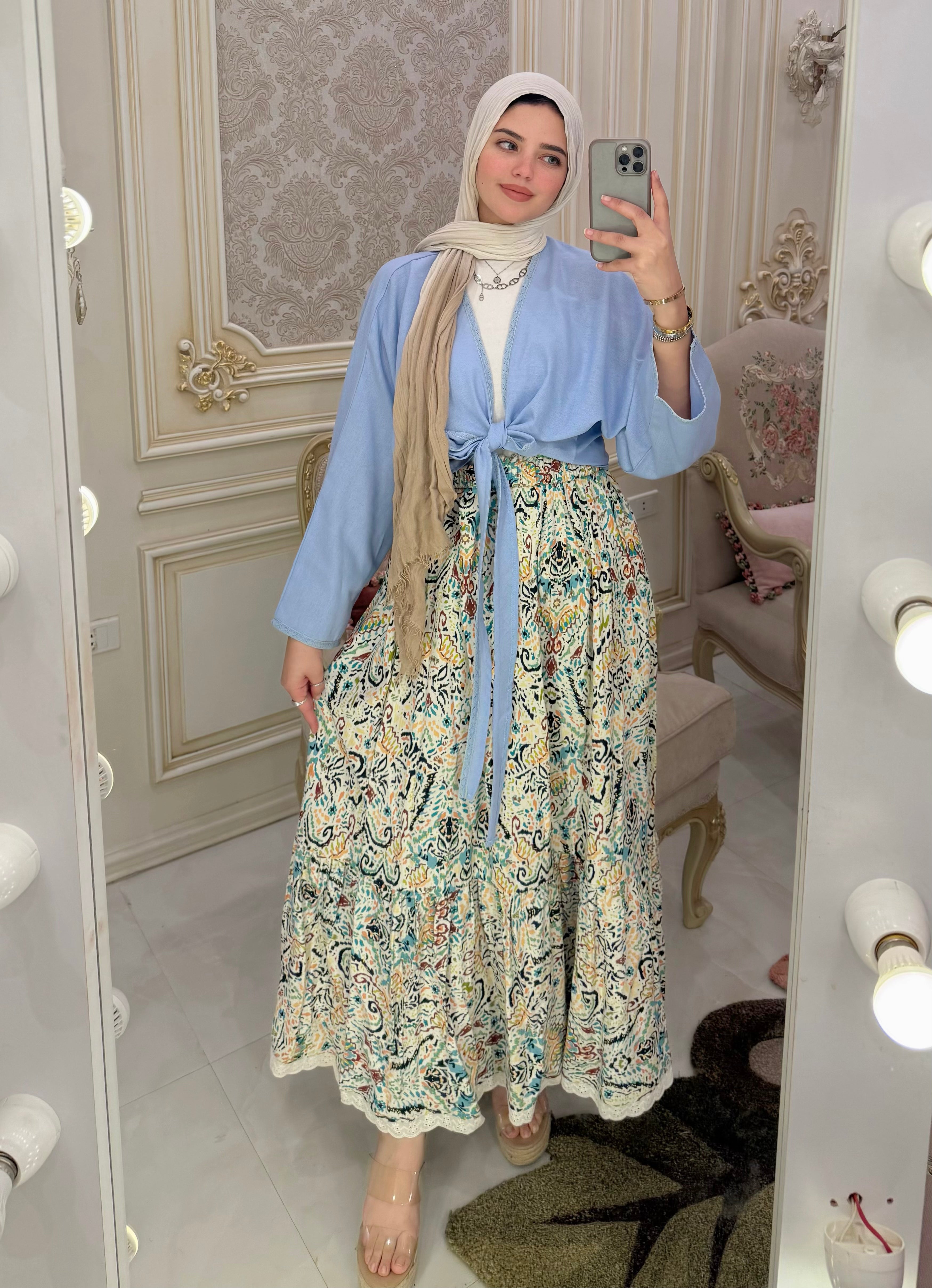 Venecia blouse - Baby Blue