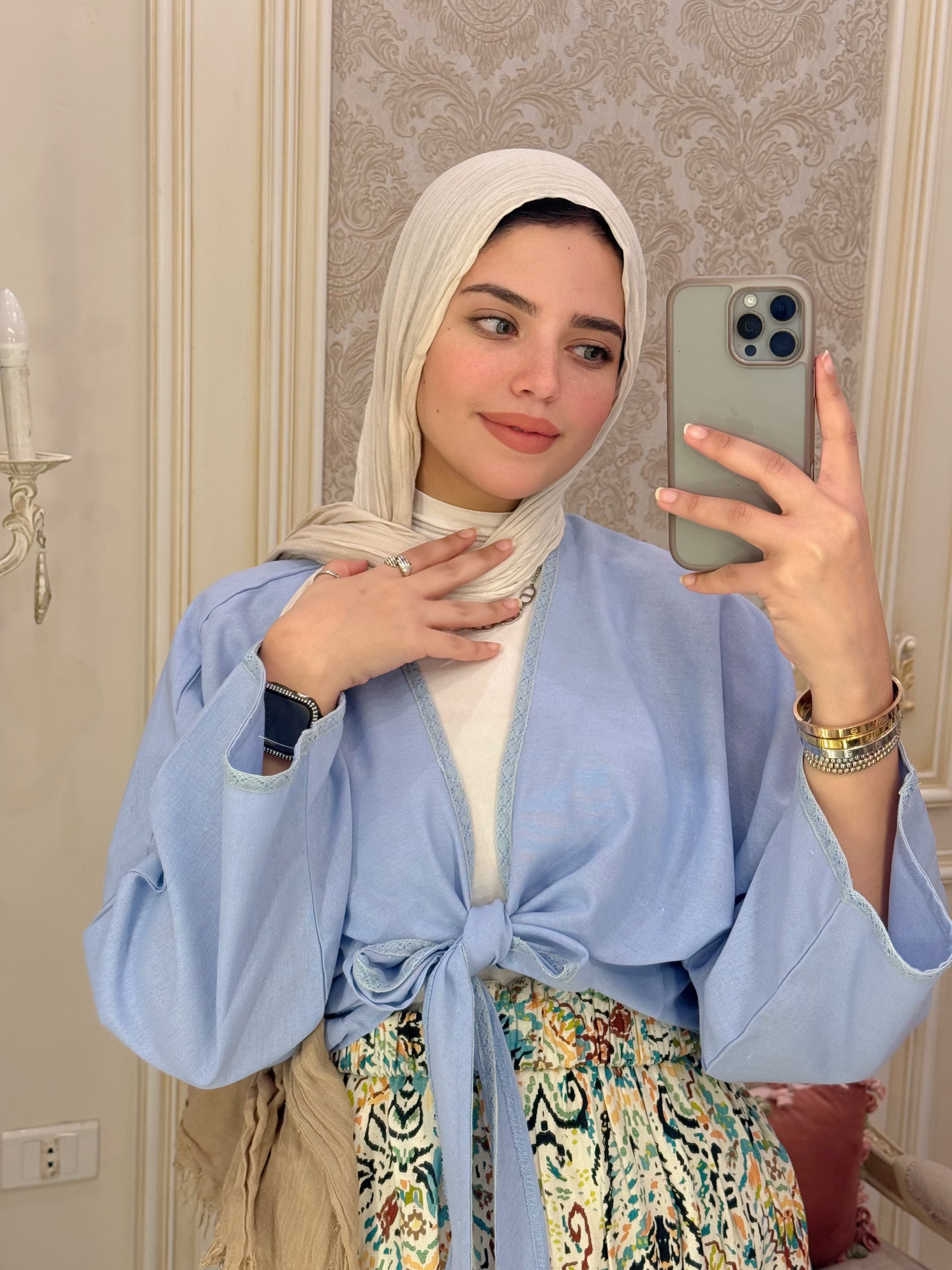 Venecia blouse - Baby Blue