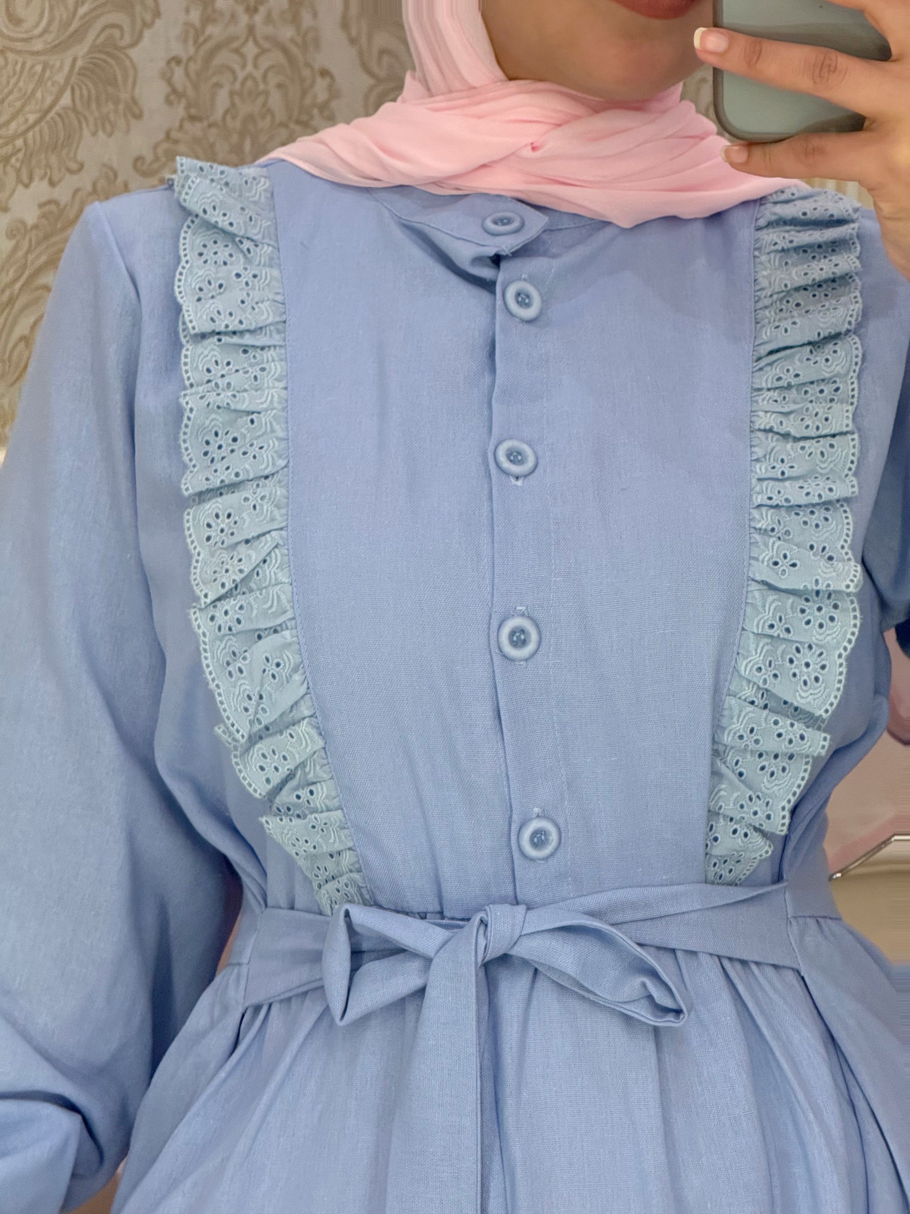 Zeina dress- baby blue