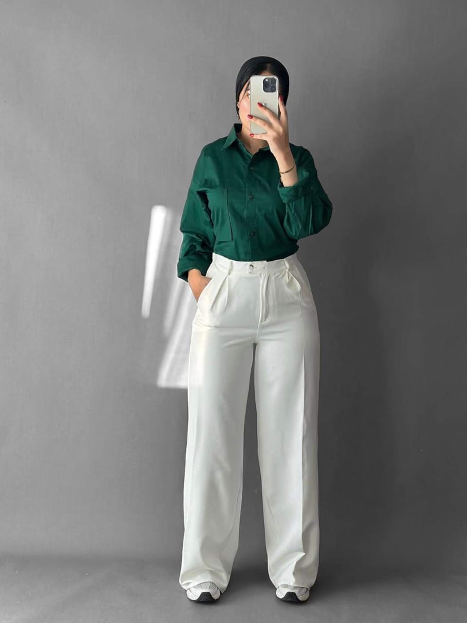 Classic Pants - White