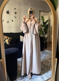 عباية سعودية - بيج 