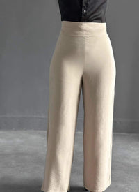 بنطلون واسع - بيج