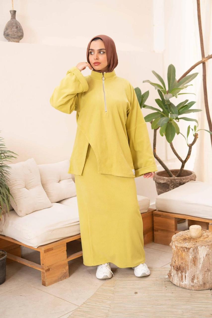 بدلة تنورة - كيوي