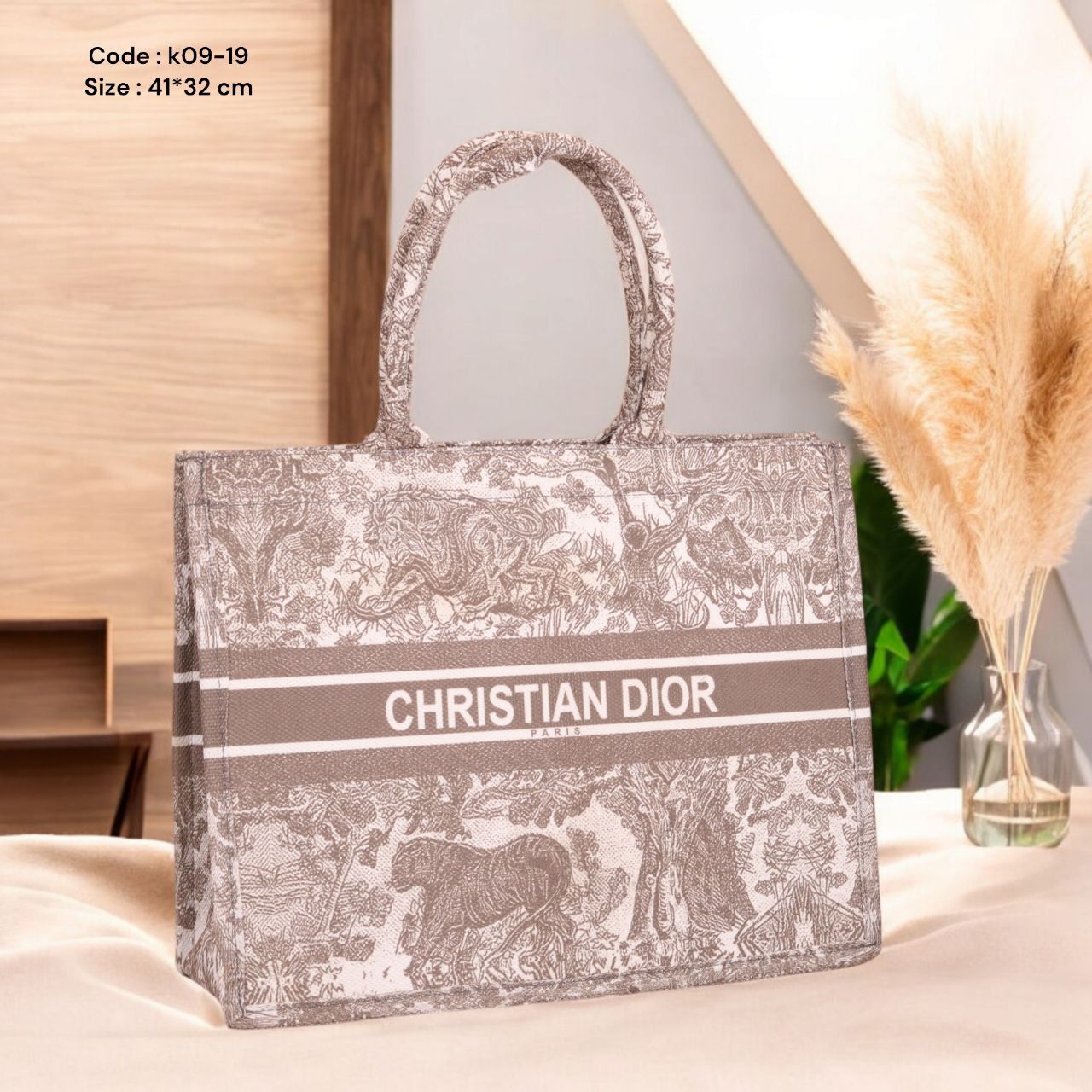 Diory Bag- Animal Beige