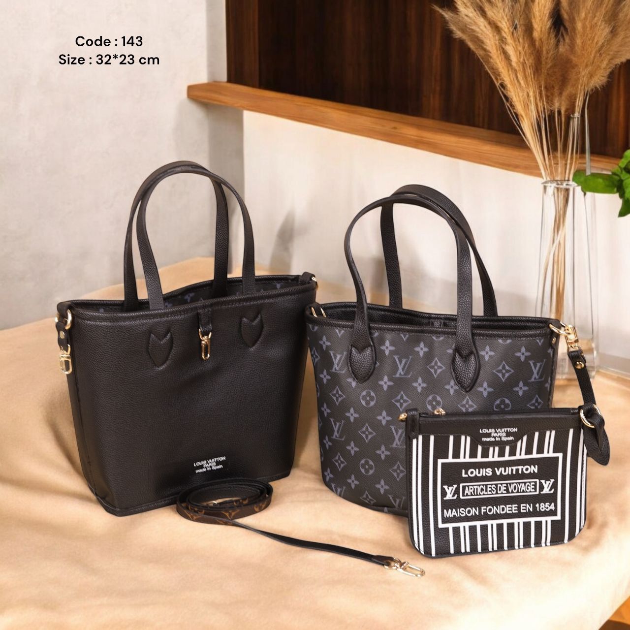 LV Bag – Black